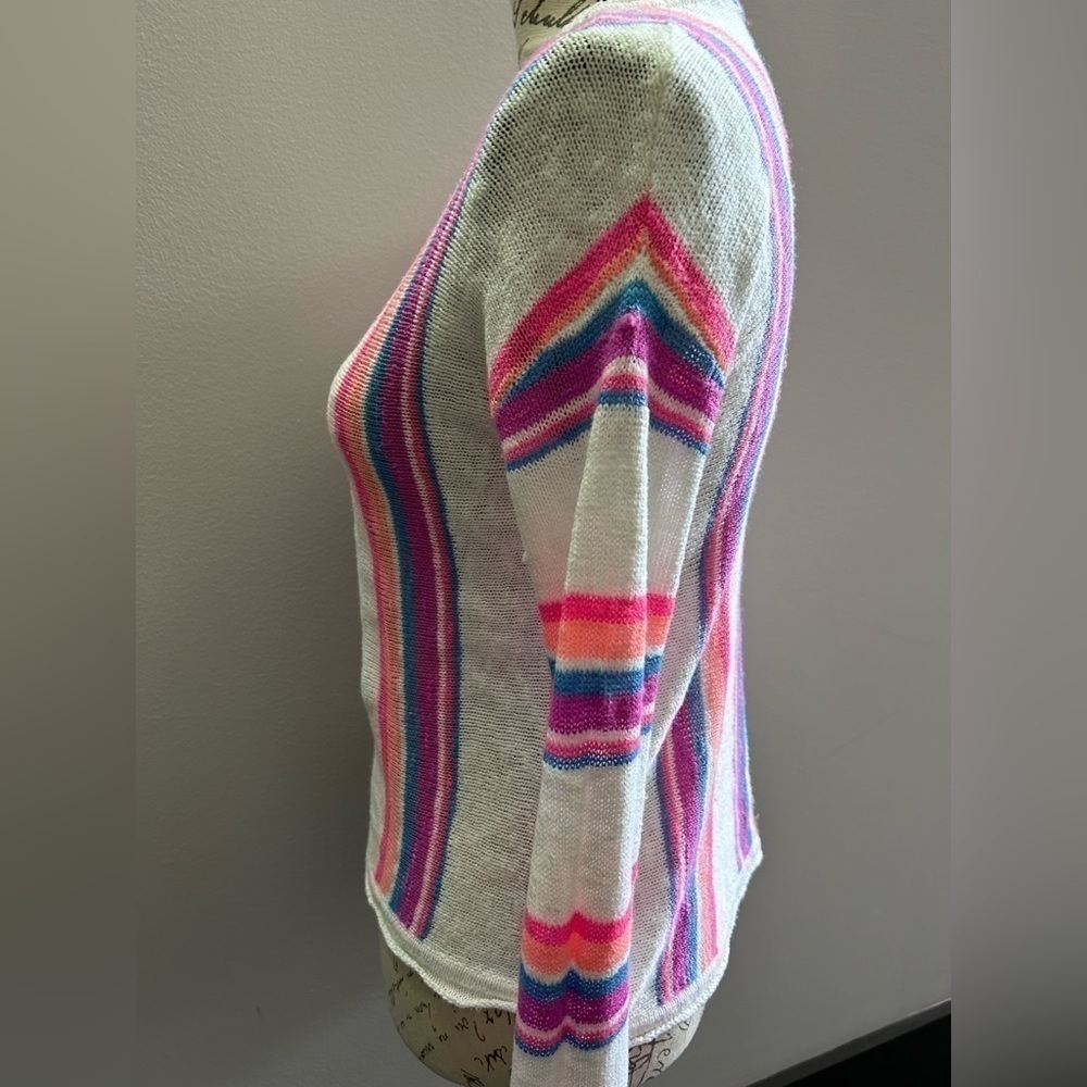 Lilly Pulitzer Rozalia sweater in paradise stripes - Picture 3 of 6